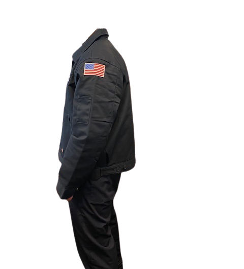 USCG Insulated Eisenhower Jacket Side View